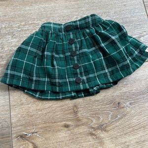 Plaid Skort